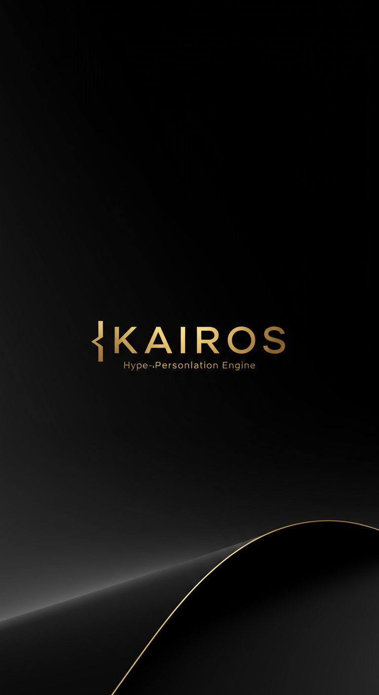 KAIROS Hyper-Personalisation Engine by IPRESTANDA - Visual representation of AI connecting with customer data for personalized experiences